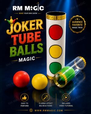 Joker Tube Balls Magic Tricks
