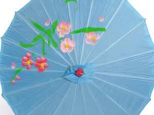 Chinese Production umbrella Light Blue ( 15 inch )