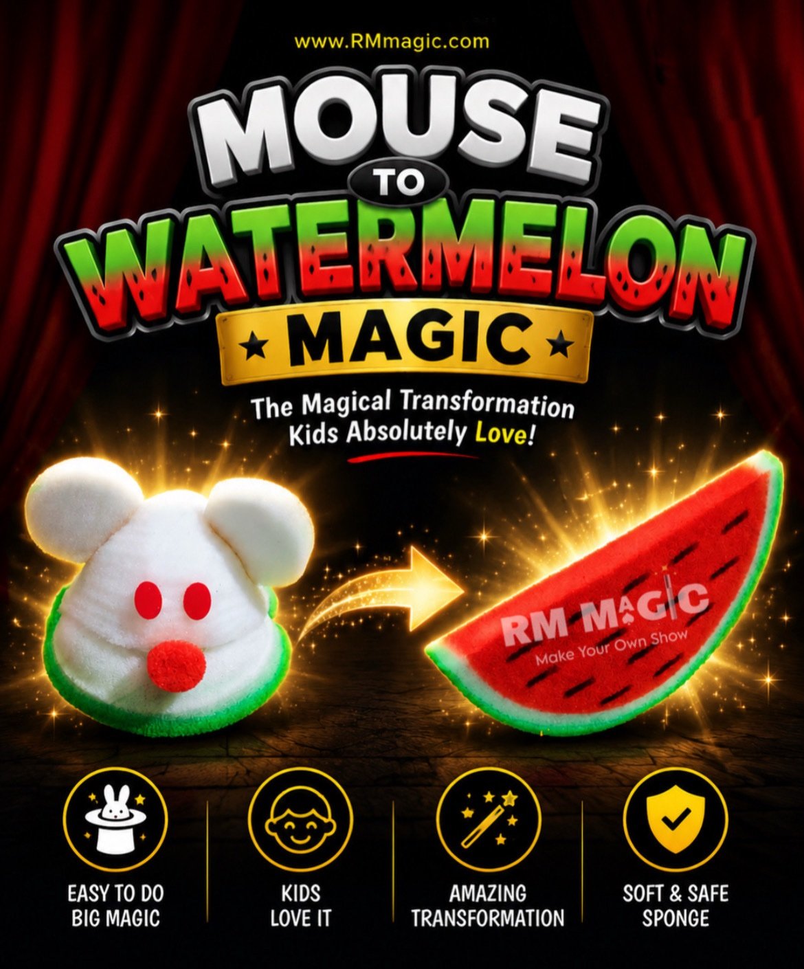 Mouse To Watermelon MAGIC