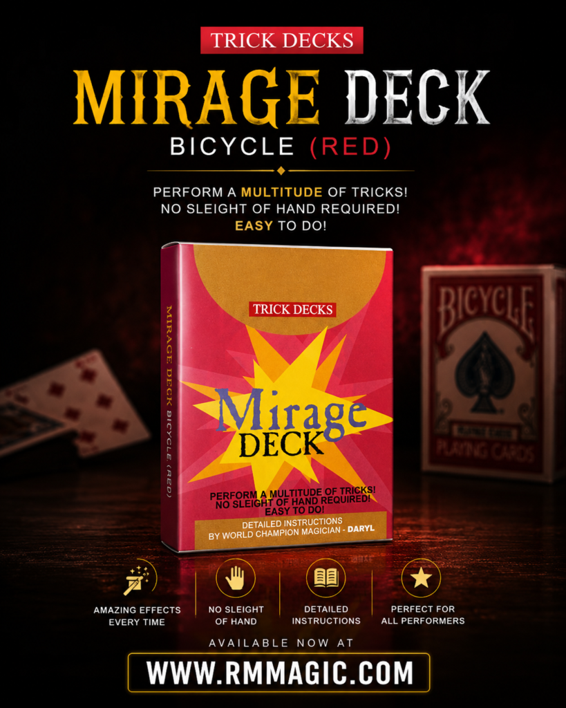 Mirage Deck Bicycle (Red)