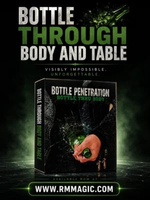 Bottle Through Body and Table