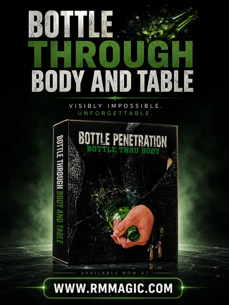 Bottle Through Body and Table