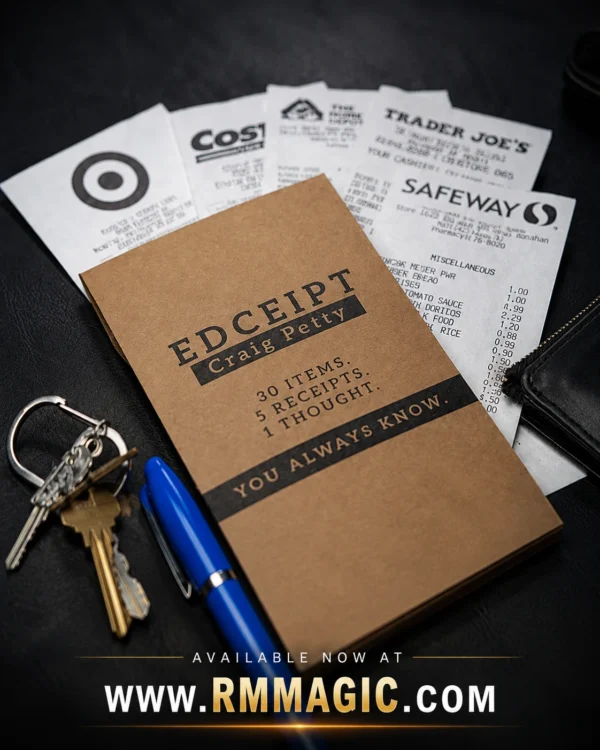 EDCeiptby Craig Petty - US VERSION (Gimmicks and Online Instructions)