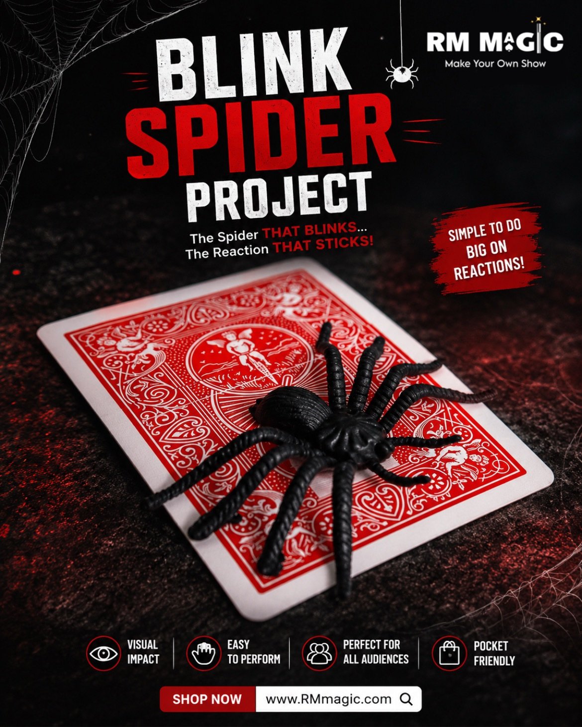 Blink Spider Project By RM MAGIC SHOP