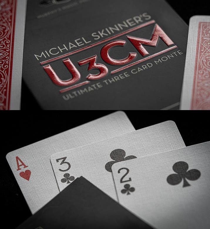 Michael Skinner's Ultimate 3 Card Monte ( Red )